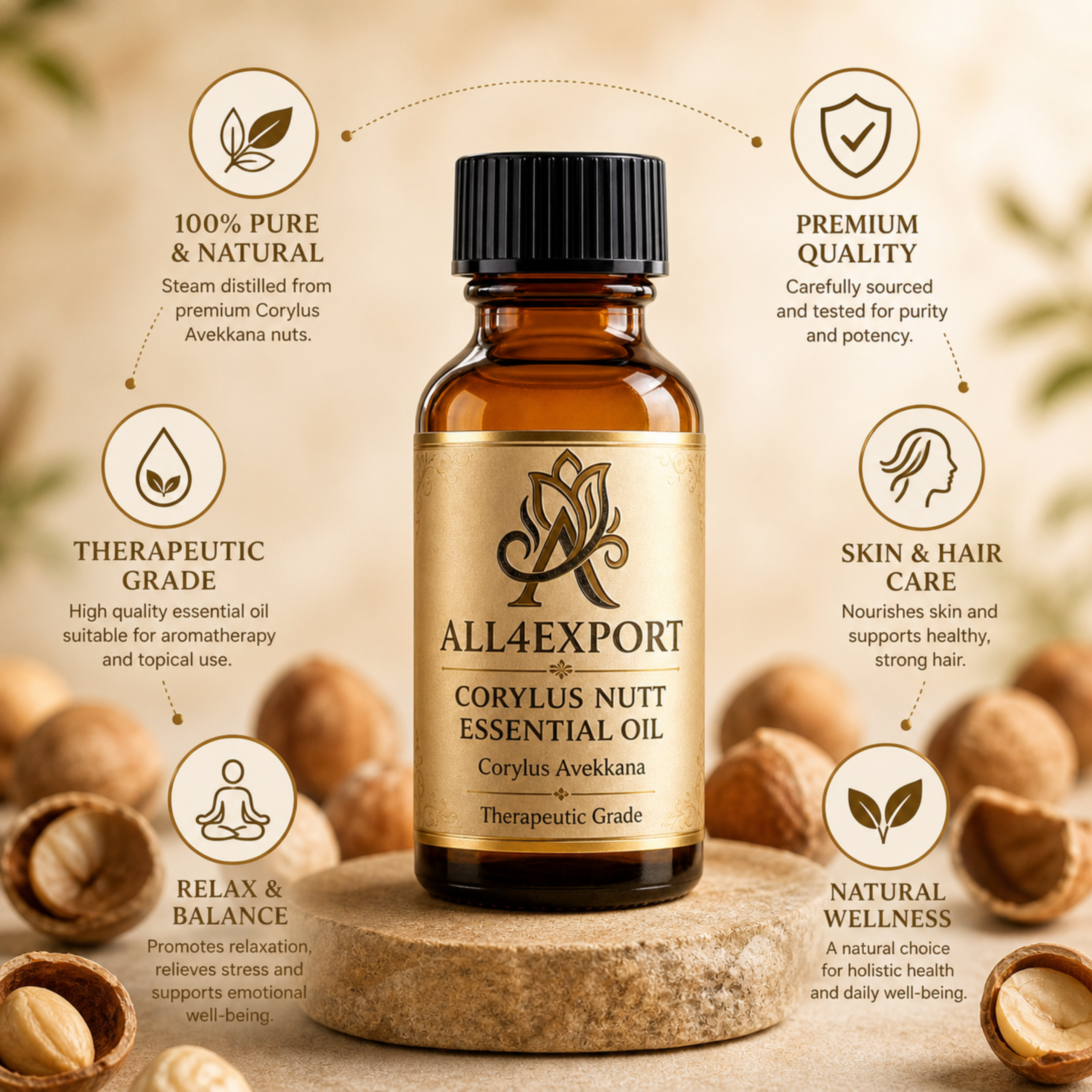 CORYLUS NUTT ESSENTIAL OIL - Image 4