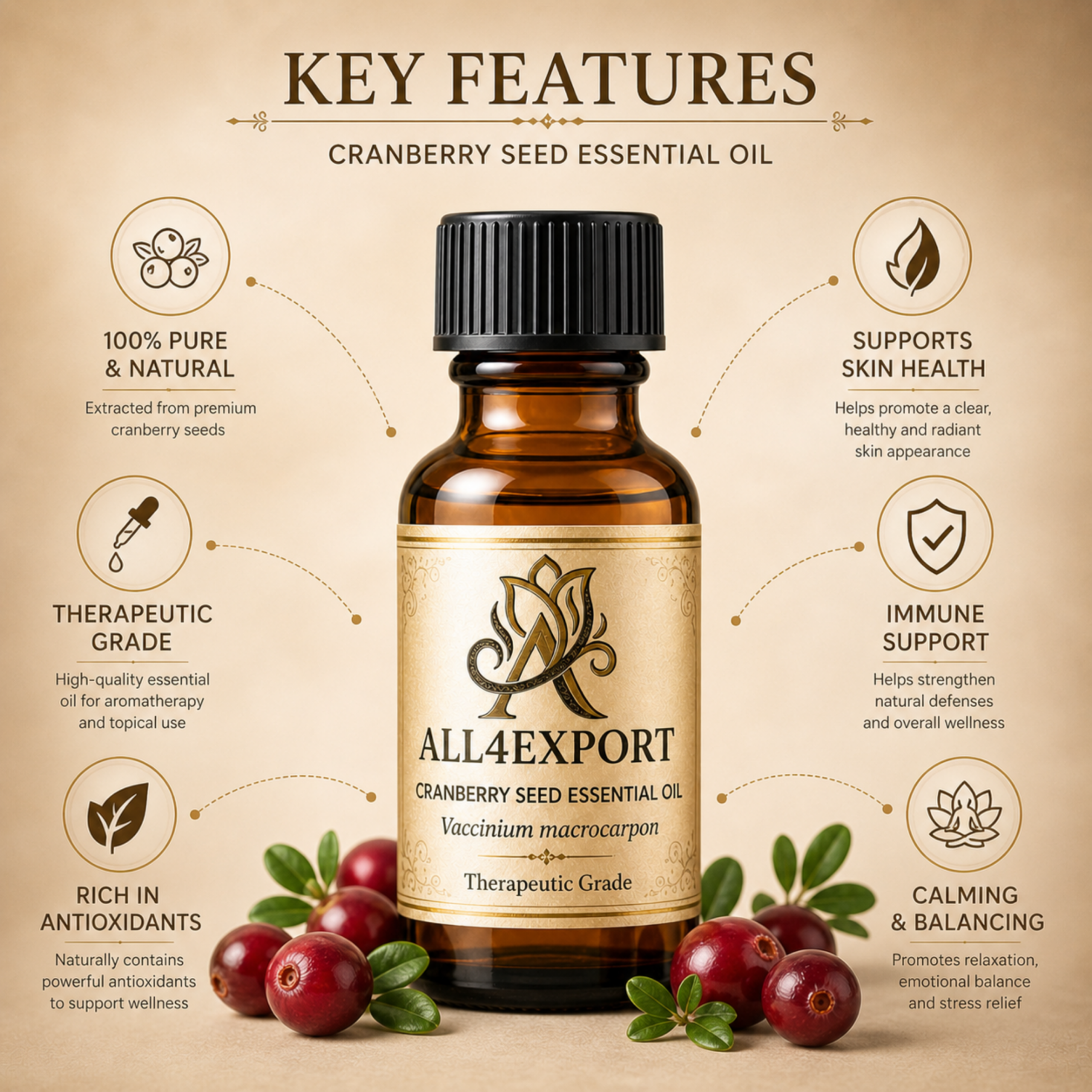 CRANBERRY SEED ESSENTIAL OIL - Image 3