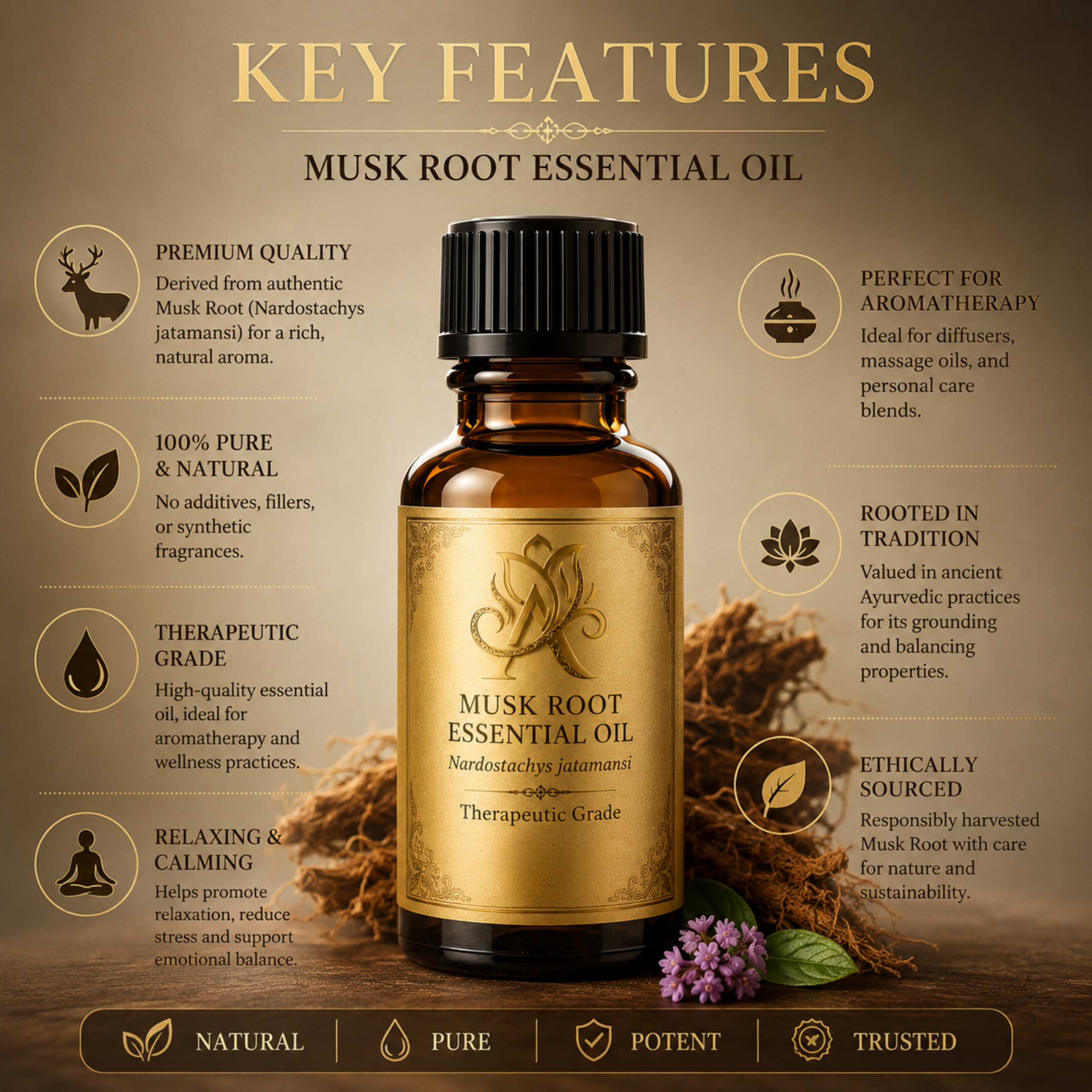 MUSK ROOT ESSENTIAL OIL - Image 4
